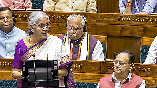 PTI : Finance Minister Nirmala Sitharaman